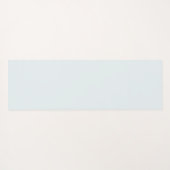 Modern Abstract Fractal Art Blue Turquoise Gray Yogamat (Achterkant (horizontaal))