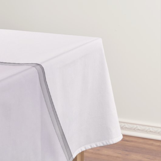 Modern Abstract fractal Art Lavender Gray Tafelkleed (Voorbeeld)