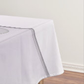 Modern Abstract fractal Art Lavender Gray Tafelkleed (Voorbeeld)