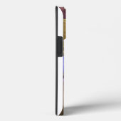 Modern Abstract Fractal Kleurrijk Bloem Monogram Case-Mate iPhone Case (Achterkant / Rechts)