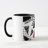 Modern Abstract geometric art Mok (Links)