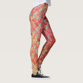 Modern abstract geometric digital pattern 1274 leggings (Rechts)