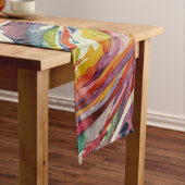 Modern abstract geometric digital pattern 40 medium tafelloper (Voorbeeld)