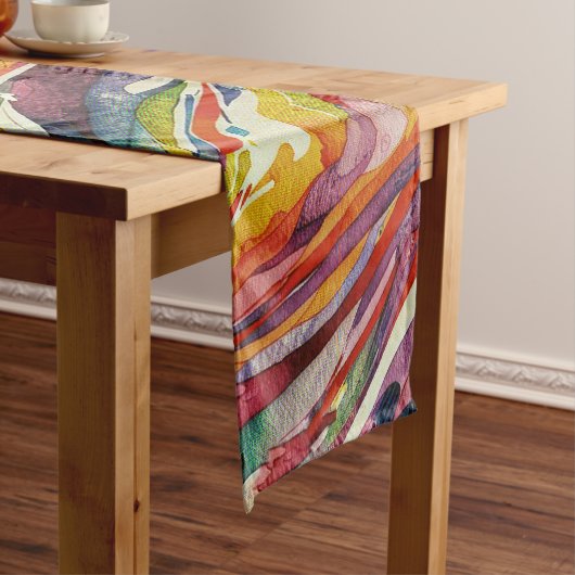 Modern abstract geometric digital pattern 40 medium tafelloper (Voorbeeld)