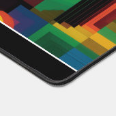 Modern Abstract Geometric Vibrant Energetic Shapes Bureaumat (Hoek)