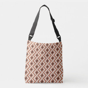 Modern Abstract geometrisch 1 - Amaro, Panna Cotta Crossbody Tas