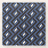 Modern Abstract geometrisch 4 Glazen Onderzetter (Voorkant)