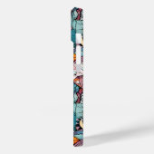 Modern abstract geometrisch digitaal patroon 43 Case-Mate iPhone case (Achterkant / Links)