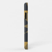 Modern, abstract, geometrisch driehoekpatroon in d Case-Mate iPhone case (Achterkant/rechts)