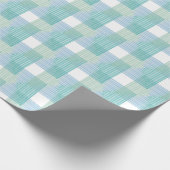 Modern Abstract Geometrisch Inpakpapier – Groen (Hoek)