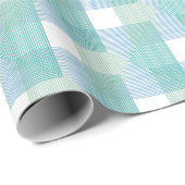Modern Abstract Geometrisch Inpakpapier – Groen (Rol Hoek)