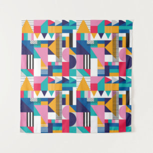 Modern Abstract geometrisch naadloos patroon Wandkleed