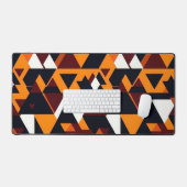 Modern abstract geometrisch patroon 1 - Desk Mat (Keyboard & Muis)