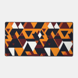 Modern abstract geometrisch patroon 1 - Desk Mat
