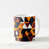 Modern abstract geometrisch patroon 1 - Koffie Mok (Voorkant rechts)
