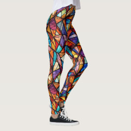 Modern abstract geometrisch patroon 26 - Leggings