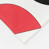 Modern Abstract geometrisch patroon Fleece Deken (Hoek)