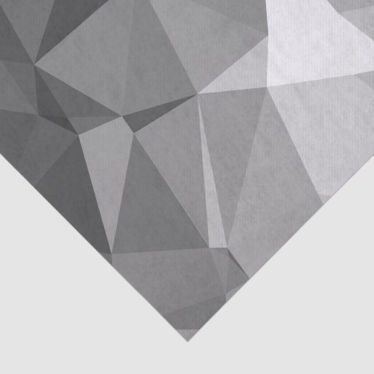 Modern Abstract geometrisch patroon - Knight Gable Tissuepapier (Detail)