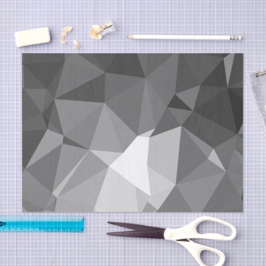 Modern Abstract geometrisch patroon - Knight Gable Tissuepapier (Craft)