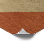 Modern Abstract Geometrisch Patroon Wandkunst Post Poster (Hoek)