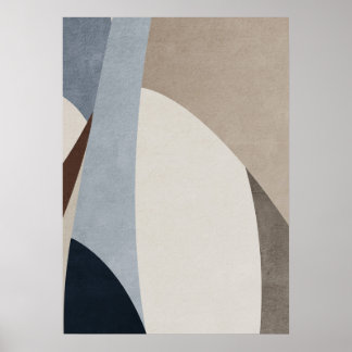 Modern Abstract Geometrisch Patroon Wandkunst Post Poster