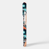 Modern abstract geometrisch patroonontwerp 45 Case-Mate iPhone case (Achterkant / Links)