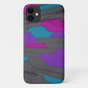 Modern Abstract geometrisch stijlvol patroon Case-Mate iPhone Case
