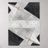 Modern Abstract Geometrisch Wall Art Poster (Voorkant)