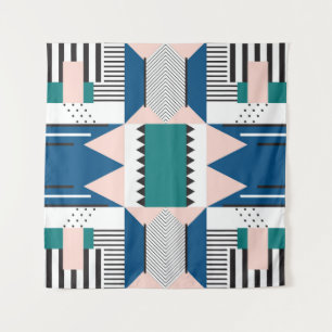 Modern Abstract: geometrische naadloze stijl Wandkleed