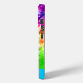 MODERN ABSTRACT GEPERSONALISEERD STROPDAS-DYE ONTW Case-Mate iPhone CASE (Achterkant / Links)