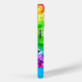 MODERN ABSTRACT GEPERSONALISEERD STROPDAS-DYE ONTW Case-Mate iPhone CASE (Achterkant / Rechts)