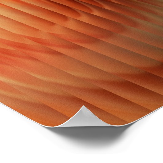 Modern Abstract Geribbeld glas сkleurrijke gradiën Poster (Hoek)