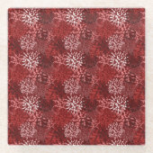 Modern Abstract Glazen Onderzetter (Voorkant)