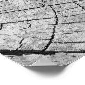 Modern Abstract Goud & Grijs Wall Art Poster (Hoek)