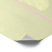 Modern Abstract goudbekkens Poster (Hoek)