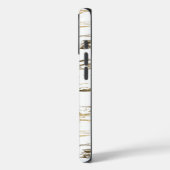Modern Abstract goudmarmer Case-Mate iPhone Case (Achterkant / Links)