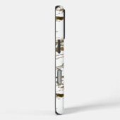 Modern Abstract goudmarmer Case-Mate iPhone Case (Achterkant / Rechts)