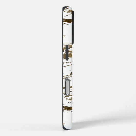 Modern Abstract goudmarmer Case-Mate iPhone Case (Achterkant / Rechts)