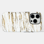 Modern Abstract goudmarmer Case-Mate iPhone Case (Achterkant (horizontaal))