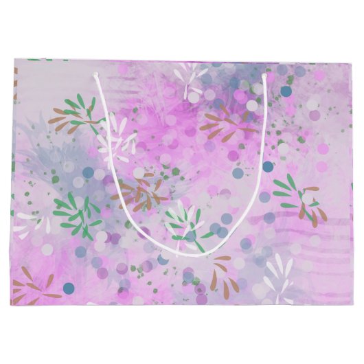 Modern Abstract Groot Cadeauzakje (Achterkant)