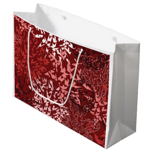 Modern Abstract Groot Cadeauzakje (Voorkant Gekanteld)