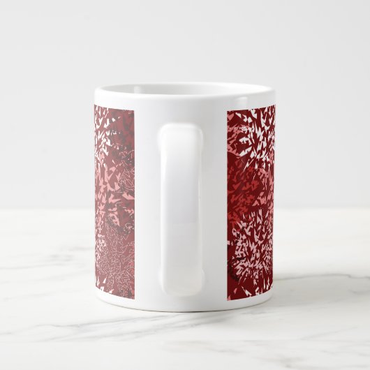 Modern Abstract Grote Koffiekop (Achterkant)