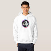 Modern Abstract Happy 50th Birthday Hoodie (Voorkant volledig)