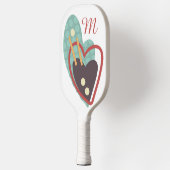 MODERN ABSTRACT "HEART" ONTWERPPKLEBALPADDLE PICKLEBALL PADDLE (Links)