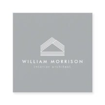 Modern Abstract Home Logo Grijs