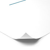 Modern Abstract Huis Logo Makelaar Perfect Poster (Hoek)