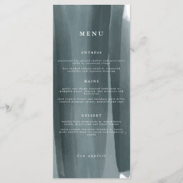 Modern Abstract huwelijk | Menu