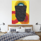 Modern Abstract Identity Concept  Canvas Afdruk (Insitu (Slaapkamer))