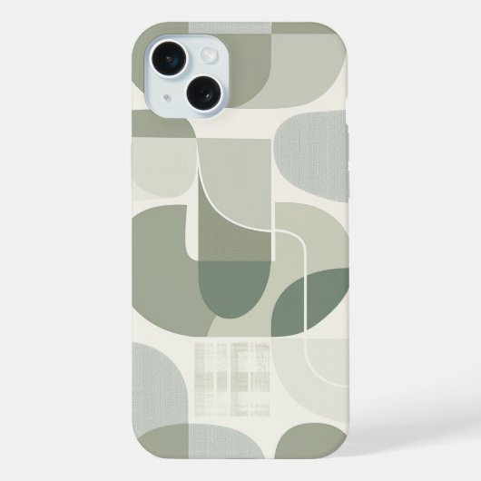 Modern Abstract iPhone Hoesje (Achterkant)