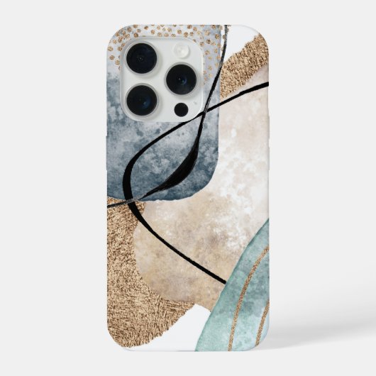 Modern Abstract iPhone Hoesje (Achterkant)
